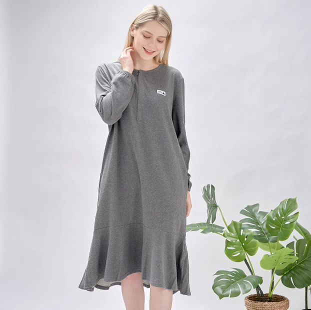 Long Sleeve One Piece for Mom